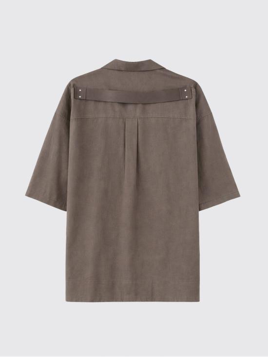 26SS 릭 오웬스 셔츠 RU01F2298CV 34 Grey - RICK OWENS