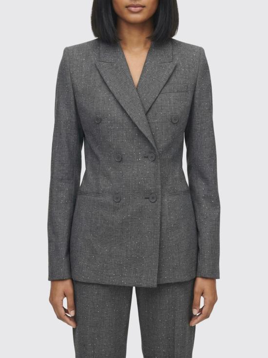 26SS 알렉산더 맥퀸 수트 자켓 857675QJAFV 1080 Black