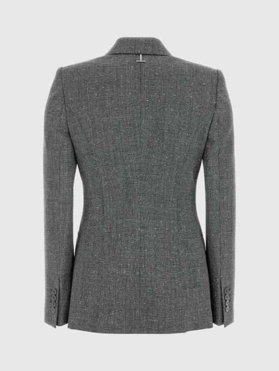 26SS 알렉산더 맥퀸 수트 자켓 857675QJAFV 1080 Black - ALEXANDER MCQUEEN