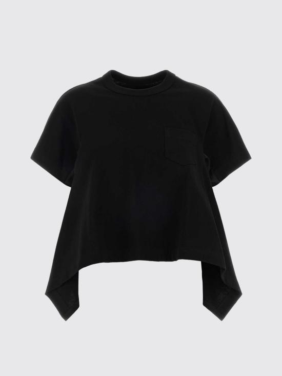 26SS 사카이 반팔 티셔츠 2608404 001 Black - SACAI
