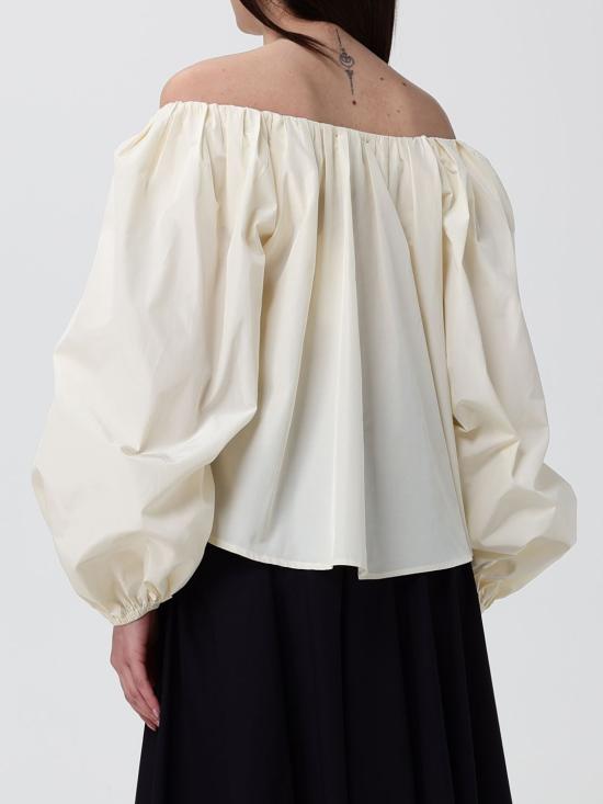 26SS 포르테포르테 블라우스 14565MYSHIRT 0007 Ivory - FORTE FORTE