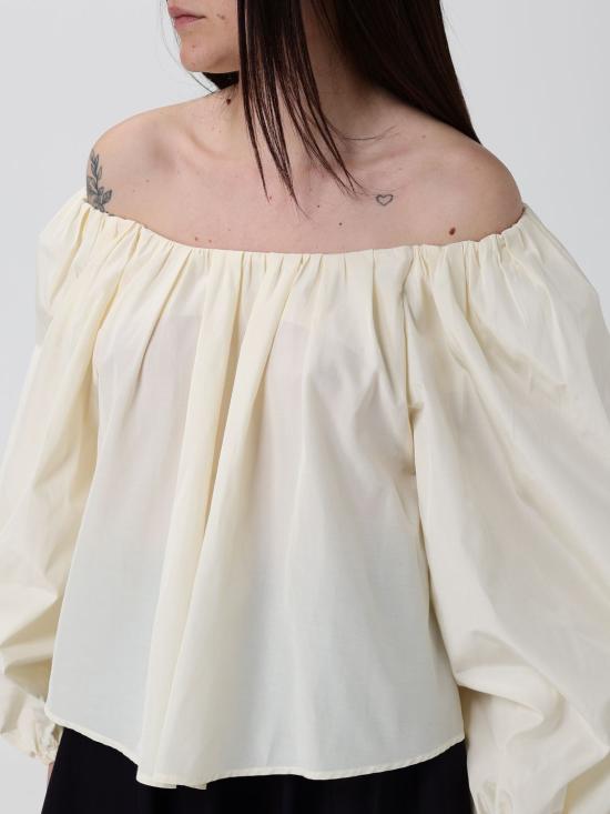 26SS 포르테포르테 블라우스 14565MYSHIRT 0007 Ivory - FORTE FORTE