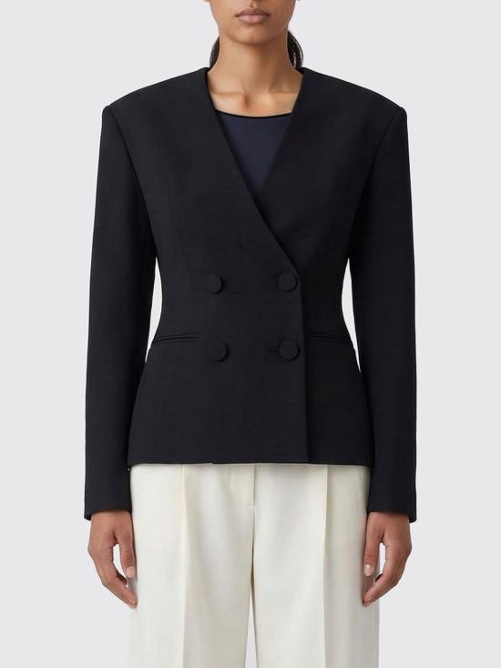 26SS 안다마네 수트 자켓 T193049ATNP263 999 Black