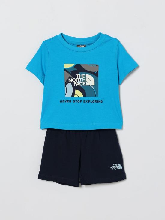 26SS [키즈] 노스페이스 캐주얼 세트 NF0A8G1H DGY1 Blue