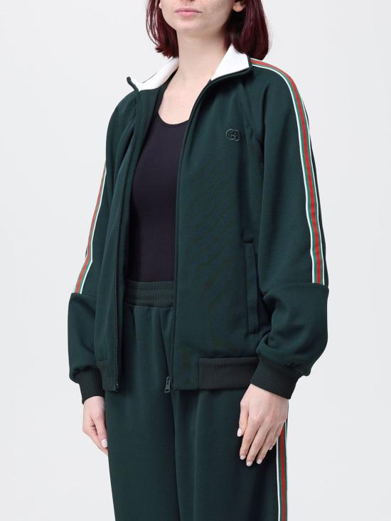 26SS 구찌 스웨터 847840XJHIU 3754 Forest Green - GUCCI