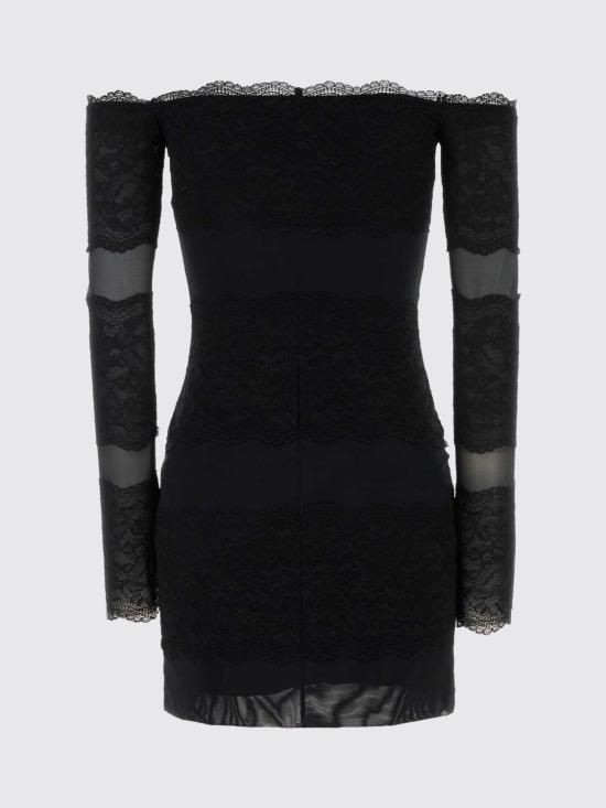 26SS 블루마린 롱 원피스 P622A750A N0990 Black - BLUMARINE