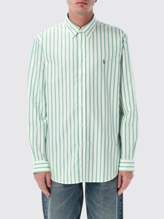 26SS 폴로 랄프로렌 긴팔 셔츠 710B15604 002 Green