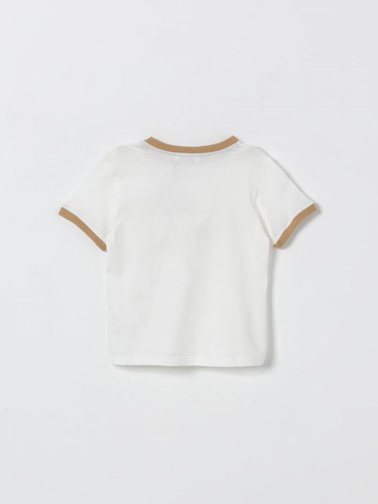 26SS [키즈] 돌체앤가바나 티셔츠 L1JTJPG7PRH W0111 White - DOLCE & GABBANA