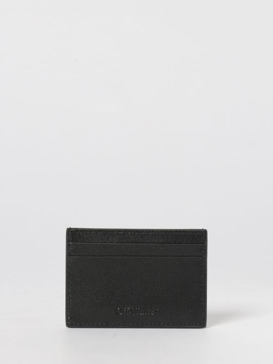 26SS 오프화이트 카드지갑 OMND089C99LEA001 1001 Black - OFF WHITE