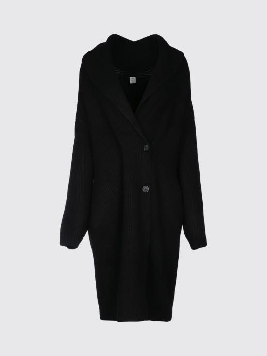 26SS 토템 코트 261WRT0698YA0239 001 Black - TOTEME