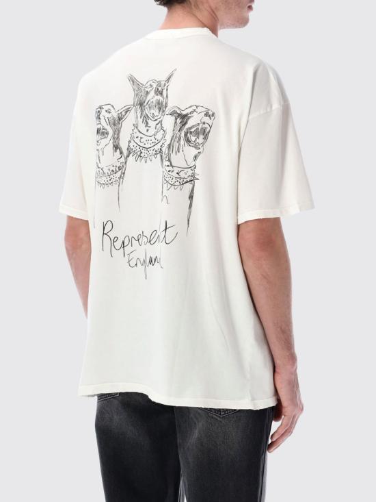 26SS 리프레젠트 반팔 티셔츠 MLM100383 72 White - REPRESENT