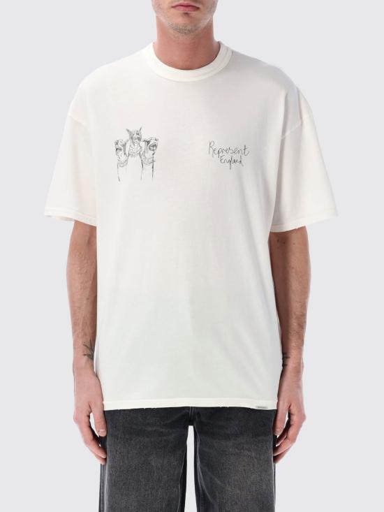 26SS 리프레젠트 반팔 티셔츠 MLM100383 72 White