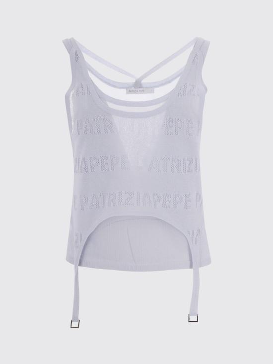 26SS 파트리지아페페 민소매 티셔츠 8K0355K303 S747 Grey - PATRIZIA PEPE