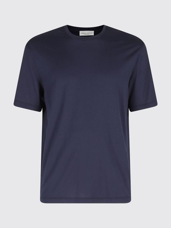 26SS 로베르토 콜리나 반팔 티셔츠 261MYA51021 NAVY Blue - ROBERTO COLLINA