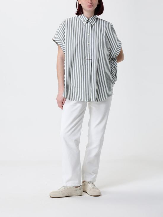 26SS 브루넬로 쿠치넬리 셔츠 MH744MP205 C054 Green - BRUNELLO CUCINELLI