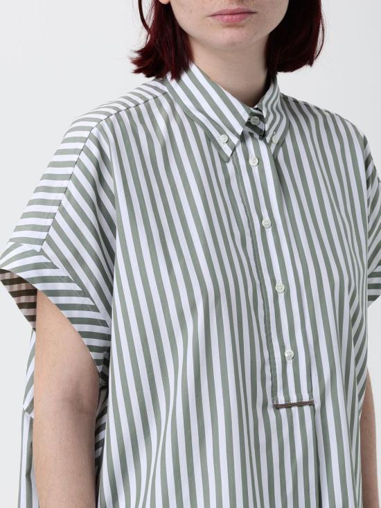 26SS 브루넬로 쿠치넬리 셔츠 MH744MP205 C054 Green - BRUNELLO CUCINELLI