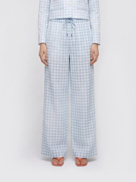 26SS 에르마노 설비노 스트레이트 팬츠 D482P355QYG S4816 Gnawed Blue