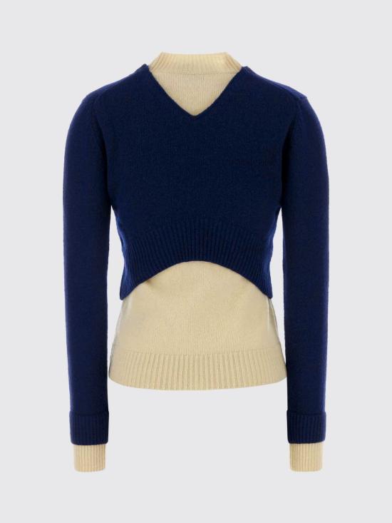 26SS 질샌더 스웨터 J03GP0192J14836 472 Navy - JIL SANDER