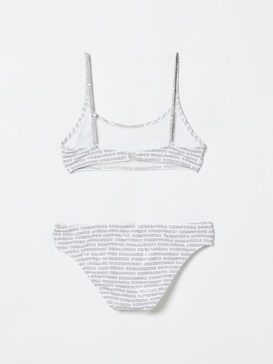 26SS [키즈] 디스퀘어드2 비키니 DQ3318D0AGY DQ100 White - DSQUARED2