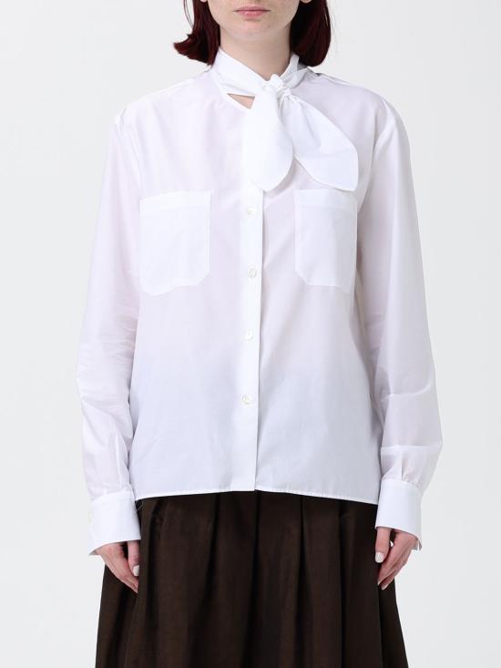 26SS 피티토리노 블라우스 6SSP040STD03CB 0010 White