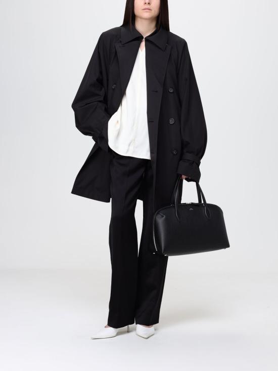 26SS 토템 스트레이트 팬츠 262WRB0358FB0623 001 Black - TOTEME