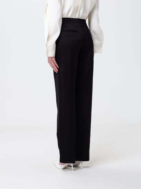 26SS 토템 스트레이트 팬츠 262WRB0358FB0623 001 Black - TOTEME