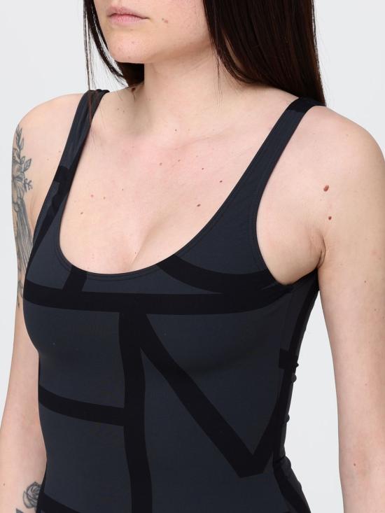 26SS 토템 모노그램 원피스 수영복 213842795 925 Black - TOTEME