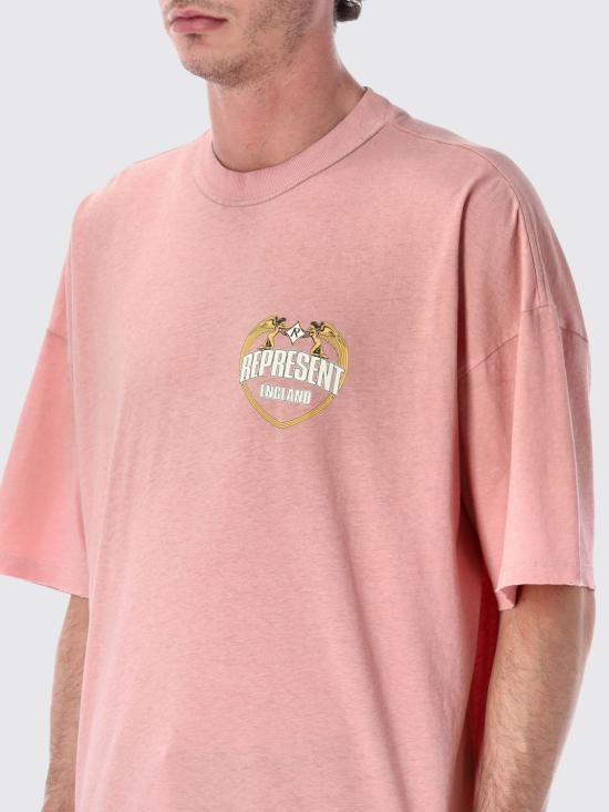 26SS 리프레젠트 반팔 티셔츠 MLM100171 24 Pink - REPRESENT