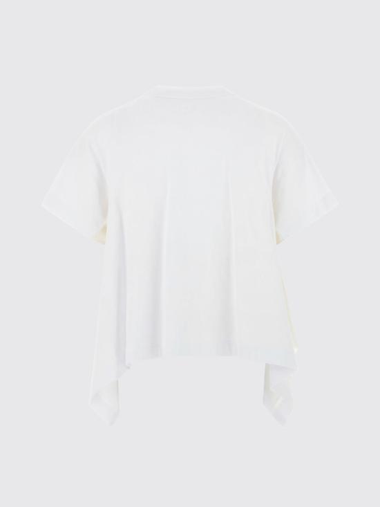26SS 사카이 반팔 티셔츠 2608404 101 White - SACAI