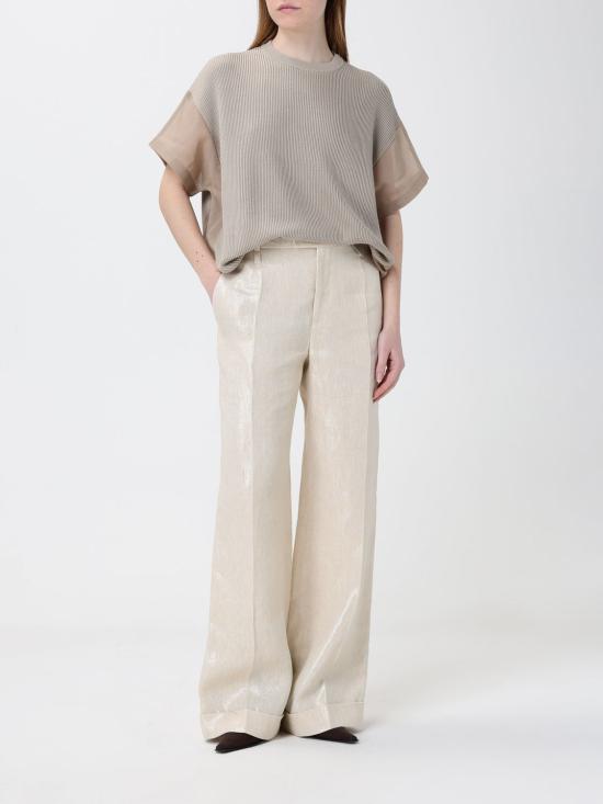 26SS 브루넬로 쿠치넬리 스웨터 M19259500 C9643 Beige - BRUNELLO CUCINELLI