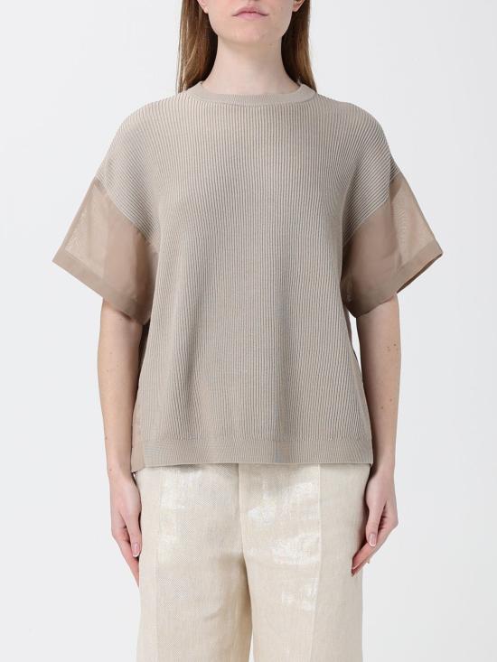 26SS 브루넬로 쿠치넬리 스웨터 M19259500 C9643 Beige