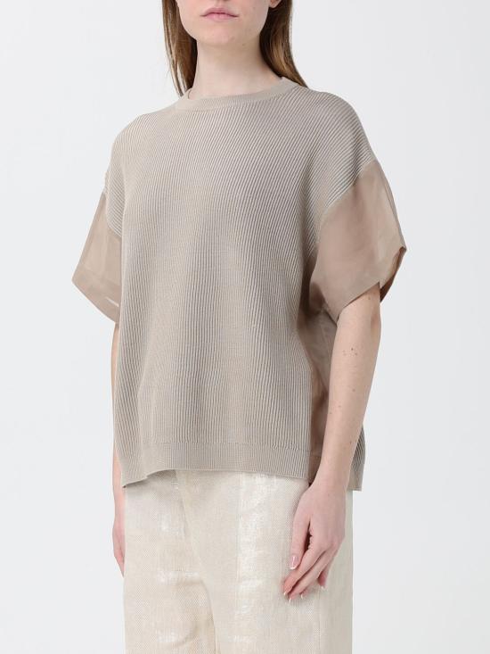 26SS 브루넬로 쿠치넬리 스웨터 M19259500 C9643 Beige - BRUNELLO CUCINELLI