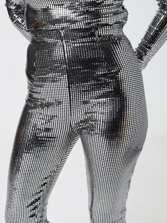 26SS MM6 메종마르지엘라 메탈릭 레깅스 S52KA0560S23734 905 Silver - MM6 MAISON MARGIELA