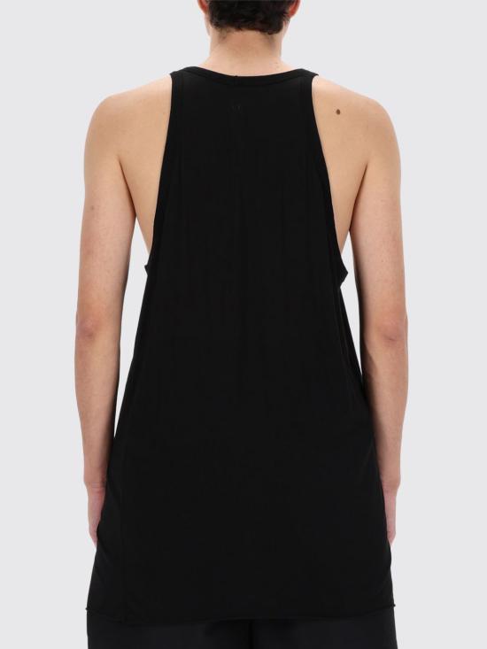 26SS 릭 오웬스 반팔 티셔츠 RR01F2102BH 09 Black - RICK OWENS