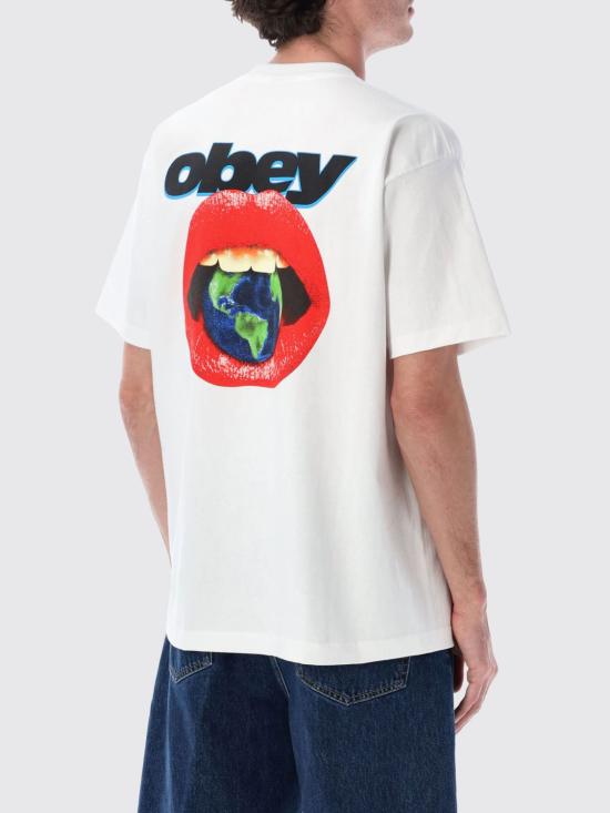 26SS 오베이 반팔 티셔츠 168024359 White - OBEY