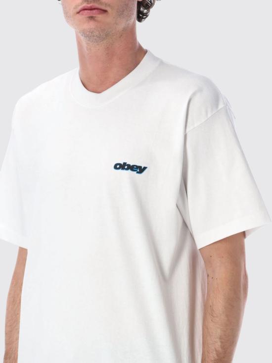 26SS 오베이 반팔 티셔츠 168024359 White - OBEY