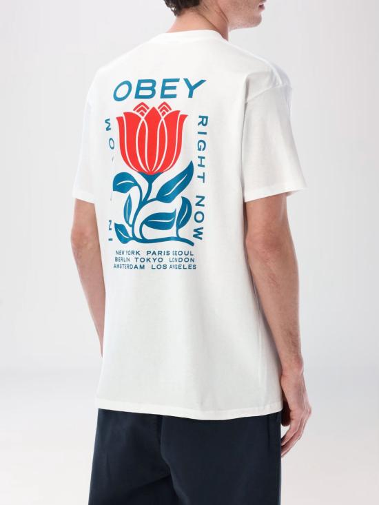 26SS 오베이 반팔 티셔츠 165264329 White - OBEY
