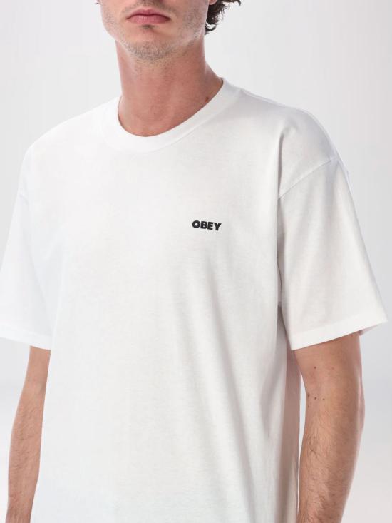 26SS 오베이 반팔 티셔츠 165264328 White - OBEY