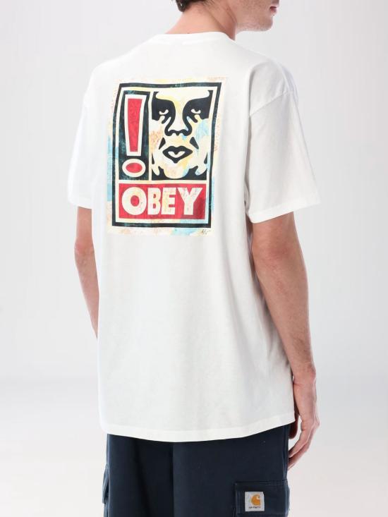 26SS 오베이 반팔 티셔츠 165264328 White - OBEY