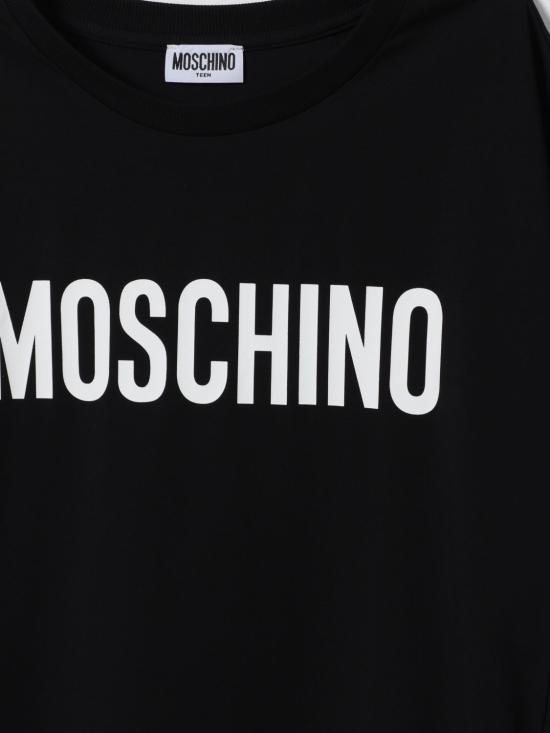 26SS [키즈] 모스키노 원피스 HDV0I1LBA10 60100 Black - MOSCHINO
