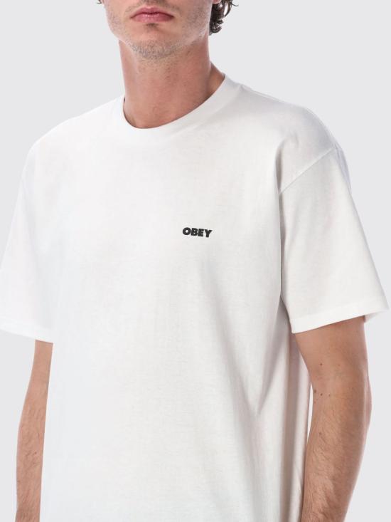 26SS 오베이 반팔 티셔츠 165264344 White - OBEY