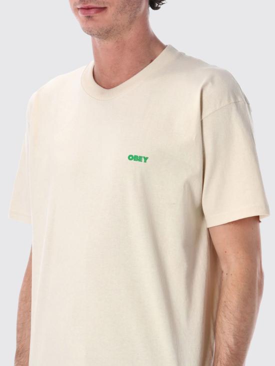 26SS 오베이 반팔 티셔츠 165264298 CREAM White - OBEY