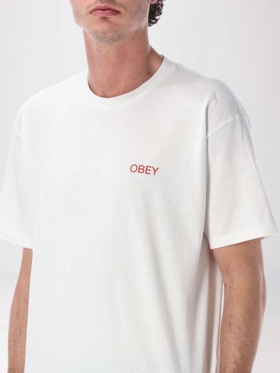 26SS 오베이 반팔 티셔츠 165264299 White - OBEY