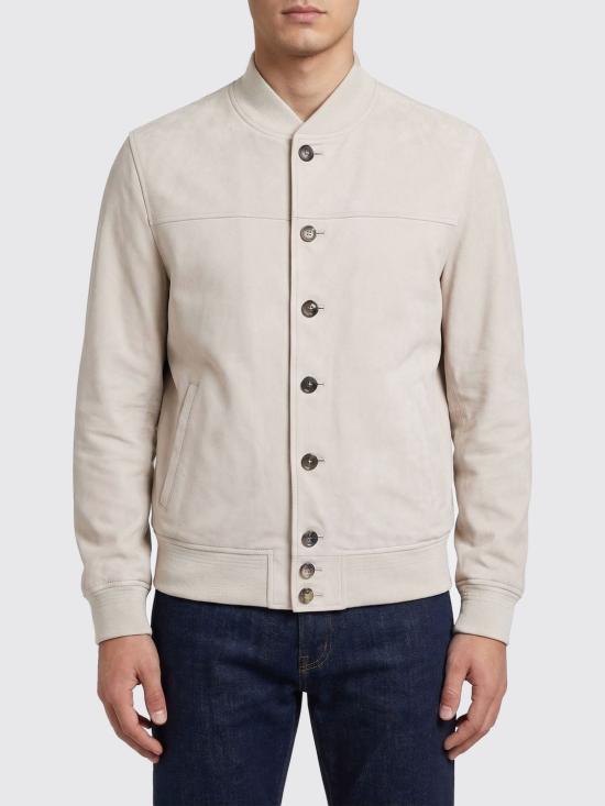 26SS 스튜어트 자켓 G0QU011SSNSSBZ MASTICE Dove Grey