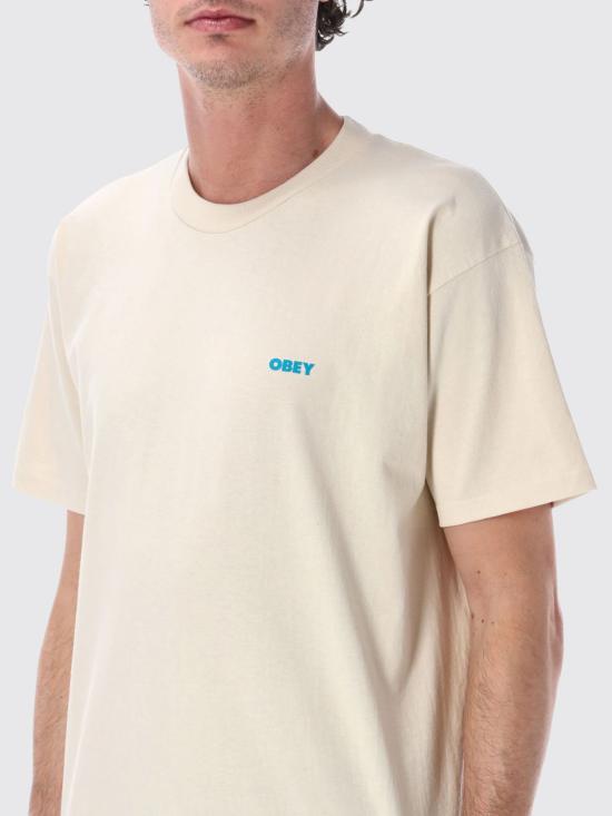 26SS 오베이 반팔 티셔츠 165264297 CREAM White - OBEY