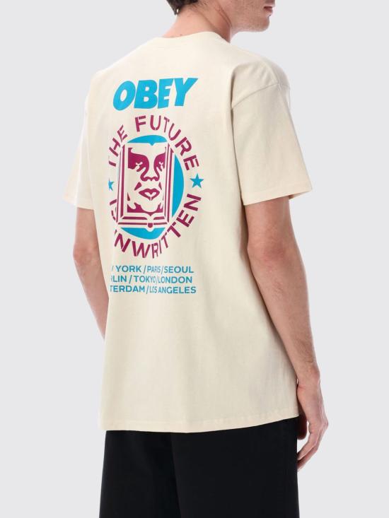 26SS 오베이 반팔 티셔츠 165264297 CREAM White - OBEY
