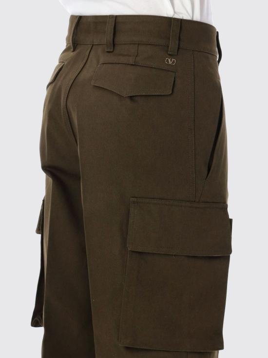 26SS 발렌티노 가라바니 스트레이트 팬츠 8V3REB90AWK 365 Military - VALENTINO GARAVANI