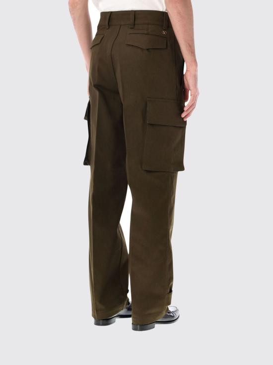 26SS 발렌티노 가라바니 스트레이트 팬츠 8V3REB90AWK 365 Military - VALENTINO GARAVANI