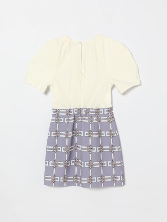 26SS [키즈] 엘리자베타프랜치 원피스 EFAB6530GAE01 D881 Lilac - ELISABETTA FRANCHI