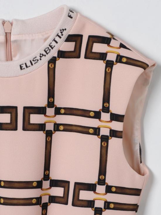 26SS [키즈] 엘리자베타프랜치 원피스 EFAB6520GAE01 D691 Lilac - ELISABETTA FRANCHI